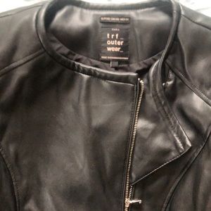 Zara leather jacket